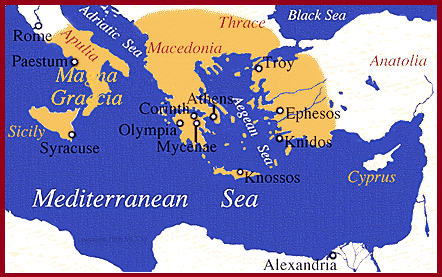 Map of Greece