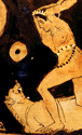 Companian Red Figure Bell Krater Late 5th century B.C.