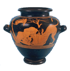 Apulian 
Gnathian Squat Lekythos ca. 340&endash;330 b.c.
