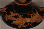 Attic Red Figure Kylix ca. 480 b.c.