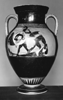 Attic Black Figure Amphora ca. 540-530 b.c.